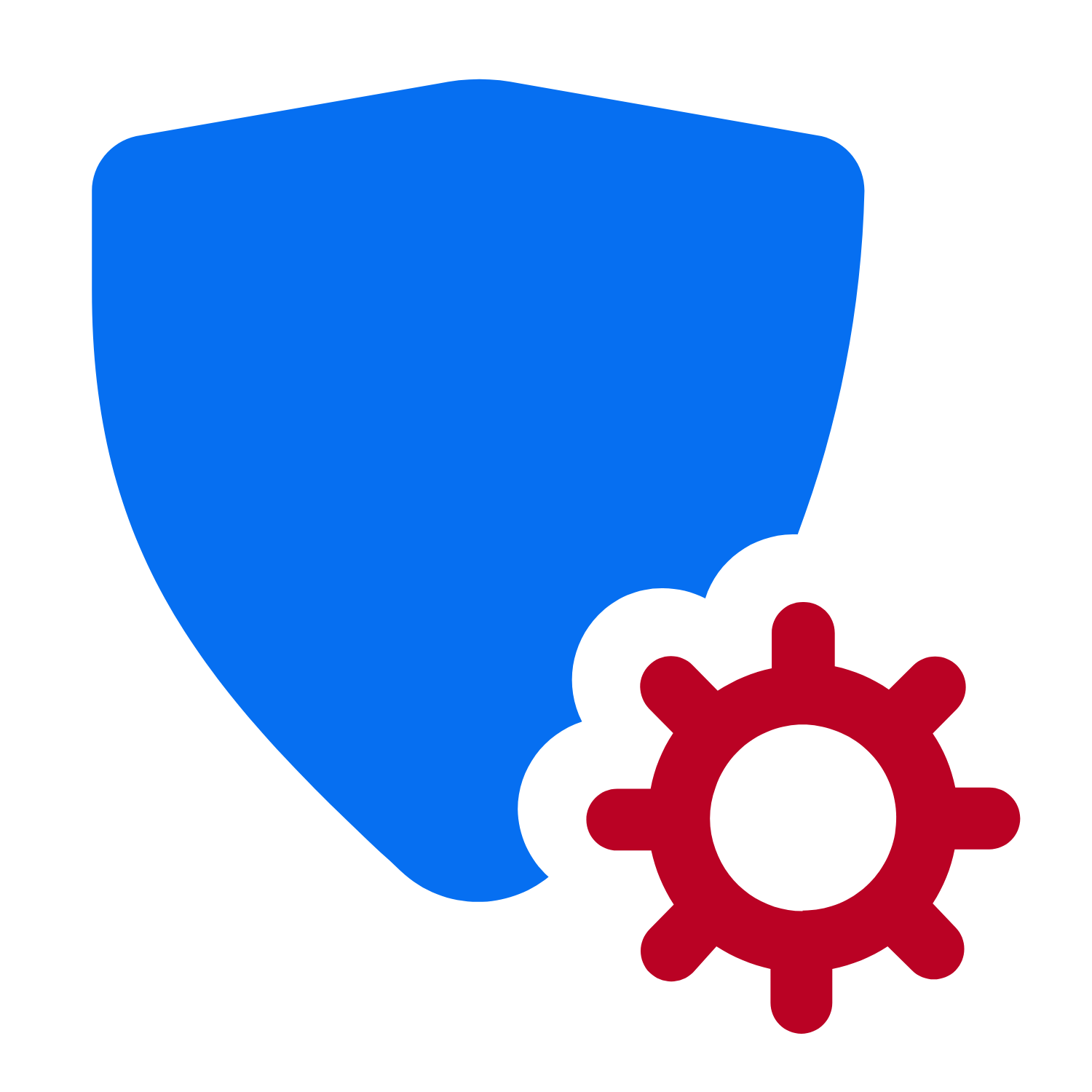 shield with settings icon